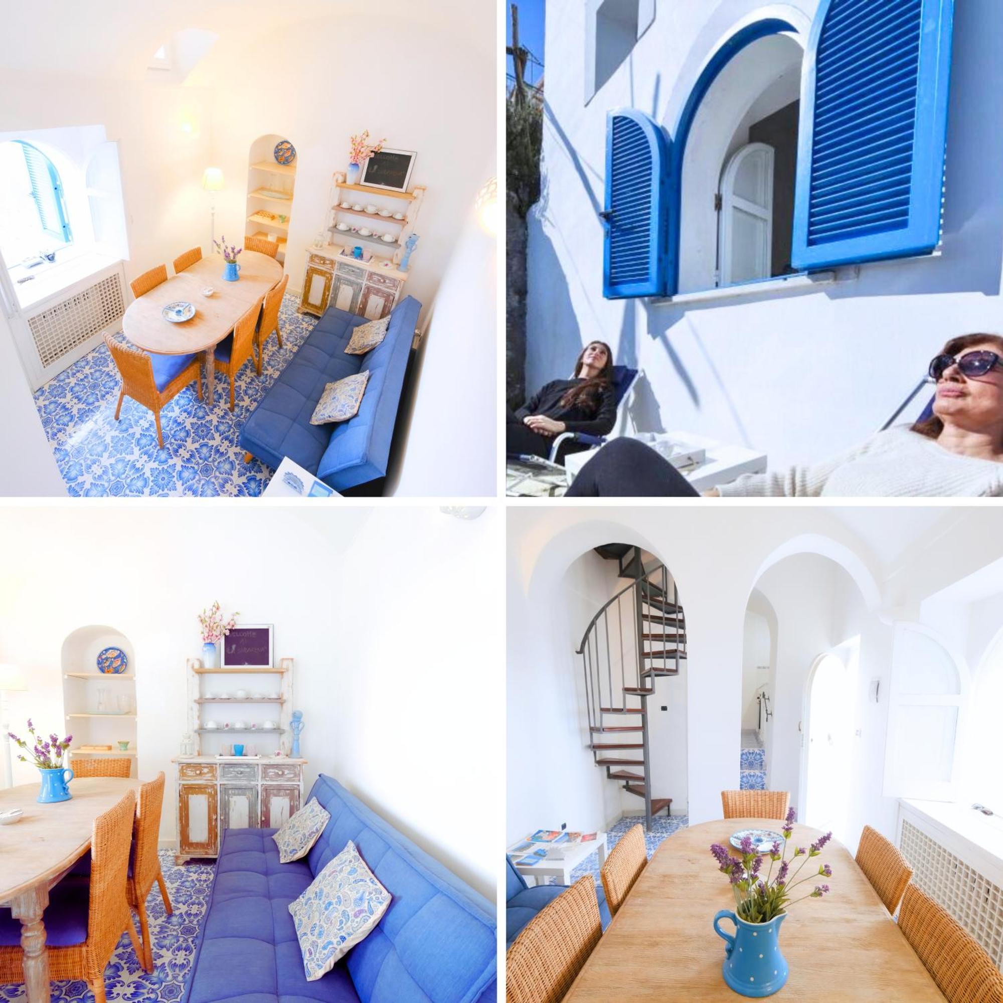 La Saracena-Traditional Amalfi Villa With Sea View Bagian luar foto