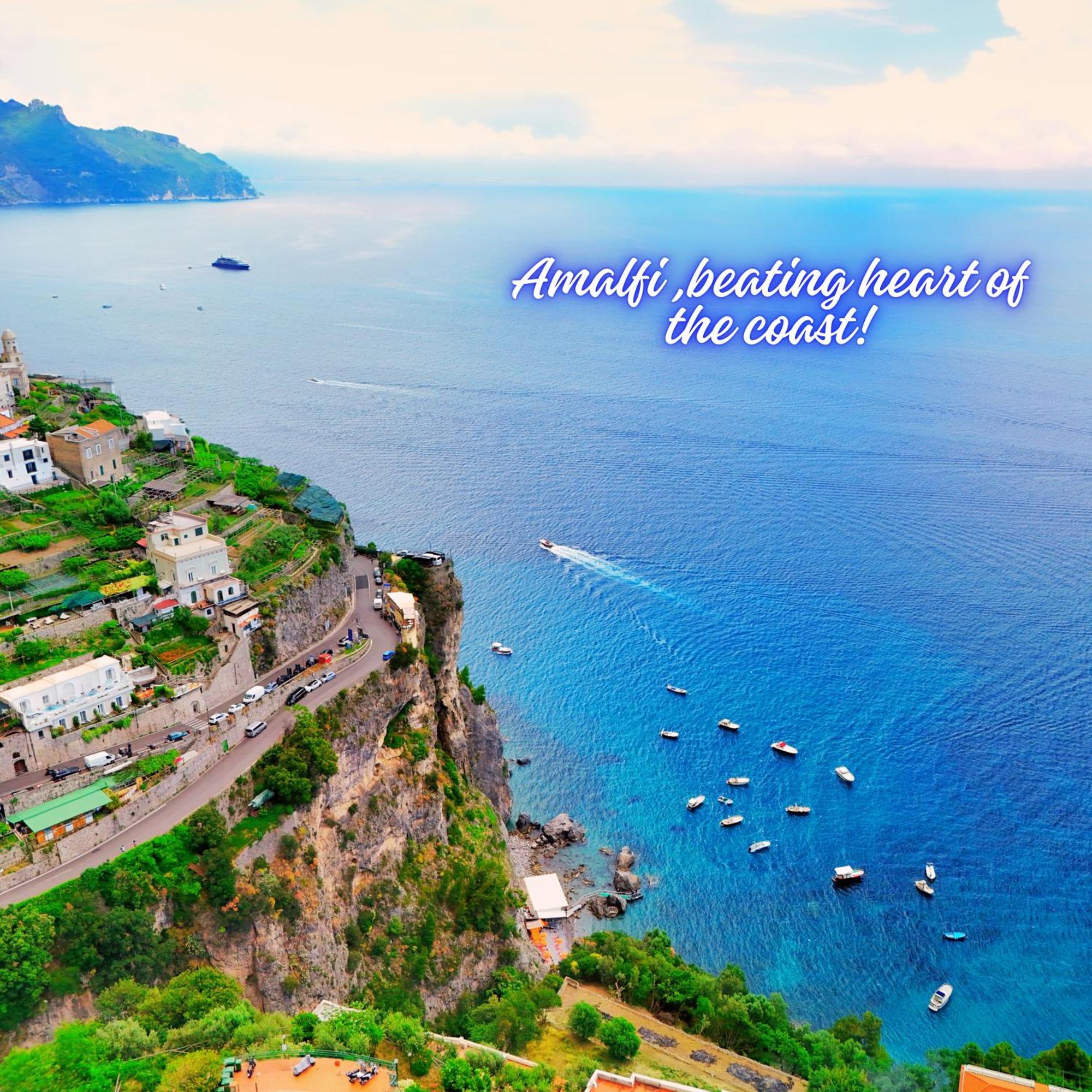 La Saracena-Traditional Amalfi Villa With Sea View Bagian luar foto